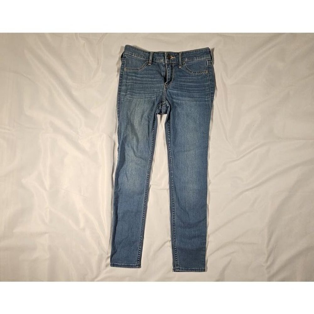 Hollister Jean Legging Clean Light Wash Blue Jeans - Excellent Condition Size 1S